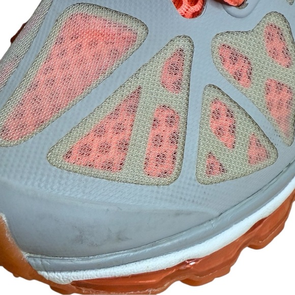 Nike Women's Athletic Shoes in Gray and Coral - Picture 14 of 15
